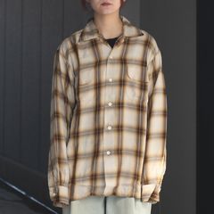 【残り一点】Ombre Check Shirt