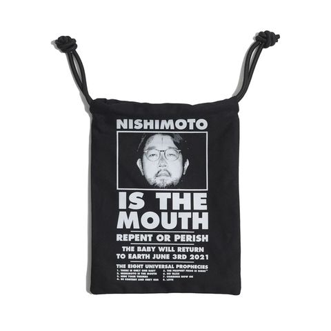 【残り一点】Big Drawstring Bag(BLACK)