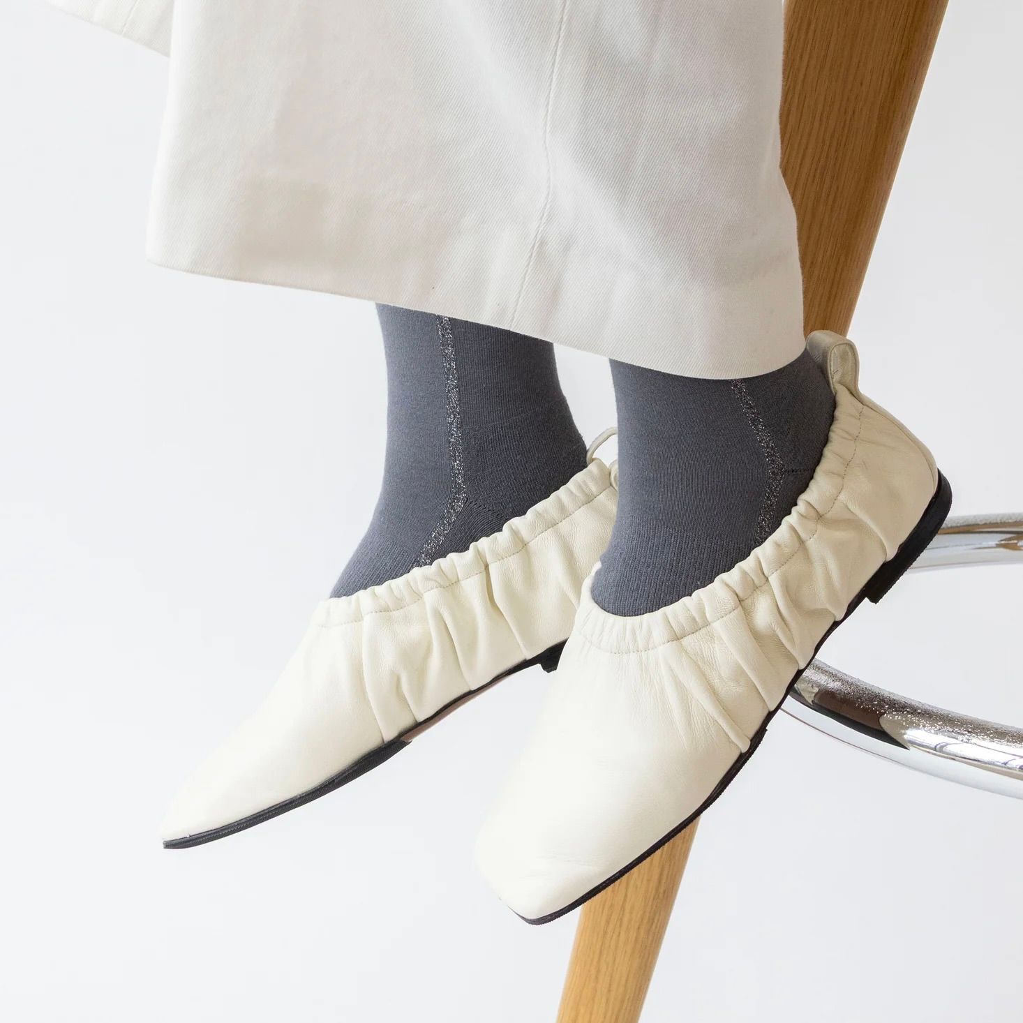 【残り一点】Line Socks(ラメ)