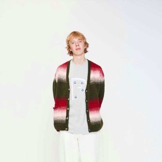 【残り一点】Striped Knitted Cardigan