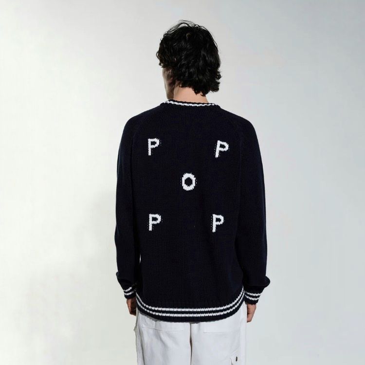 【残り一点】Knitted Logo Crewneck