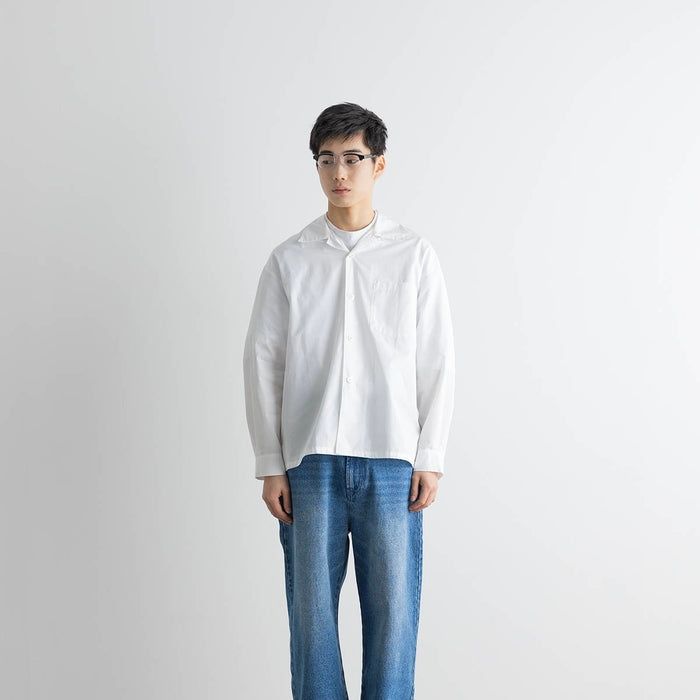 【残り一点】Thomas Mason Open Collar Shirt