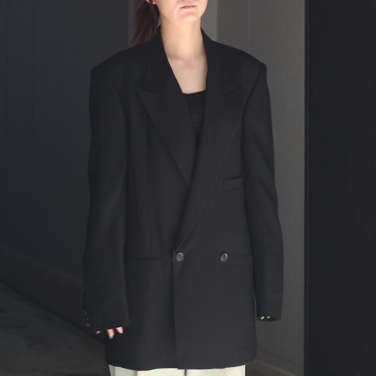 【残り一点】Interlining Pocket Wool Serge Jacket