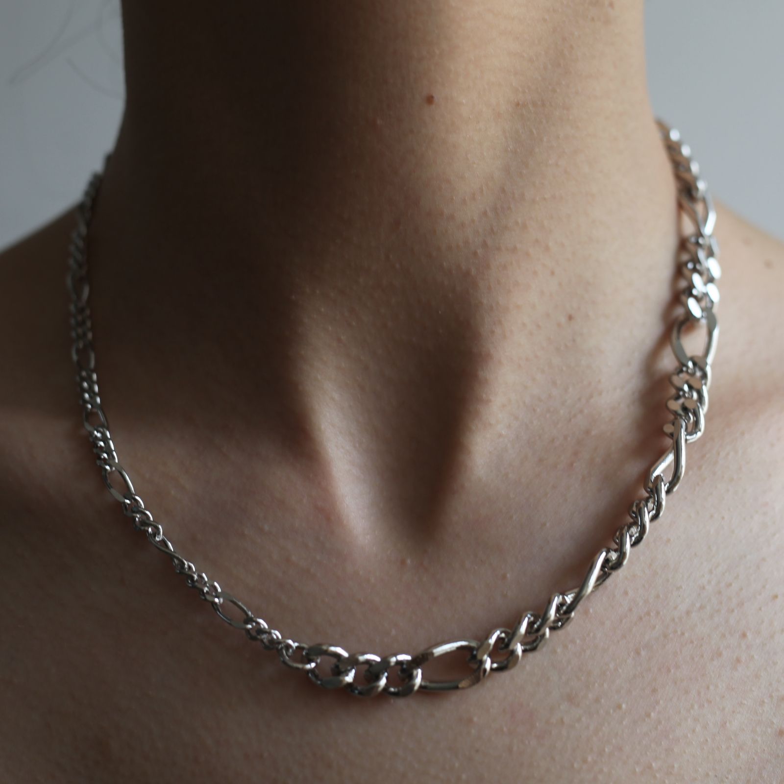 LITTLEBIG - 【残りわずか】Combi Chain Necklace(SILVER) | ACRMTSM