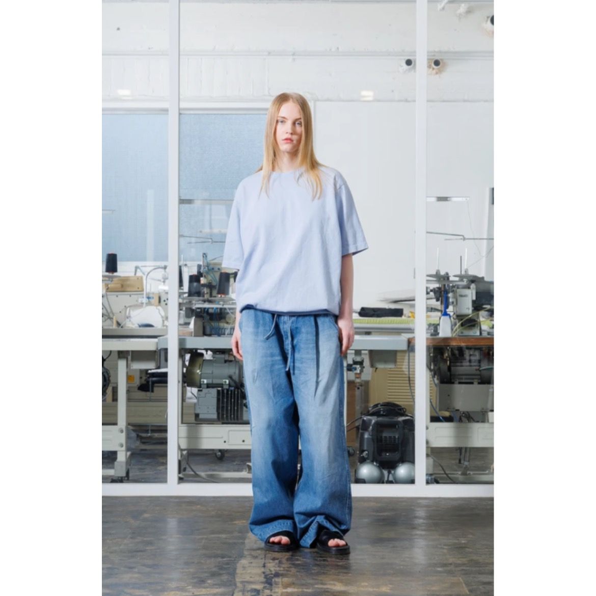 【残り一点】キルティングステッチビッグTEE