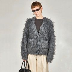 【残りわずか】Shaggy Knit Cardigan