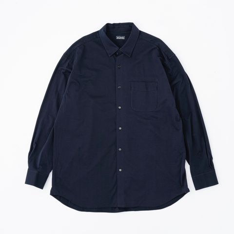 【残り一点】Regular Collar Shirt(36G SUPER HIGH GAUGE JERSEY)