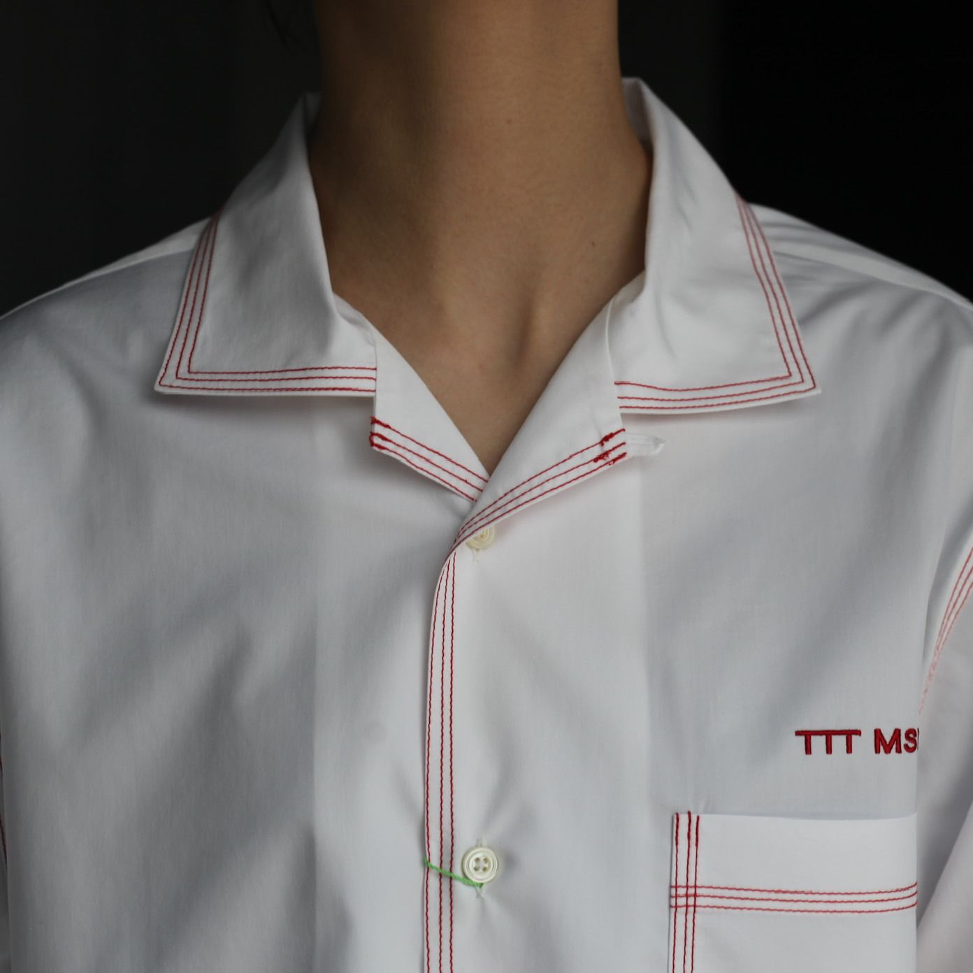 TTT MSW - 【残り一点】Open Collar Shirt | ACRMTSM ONLINE STORE