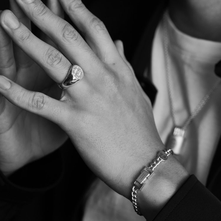 【お取り寄せ注文可能】Engrave Coin Ring
