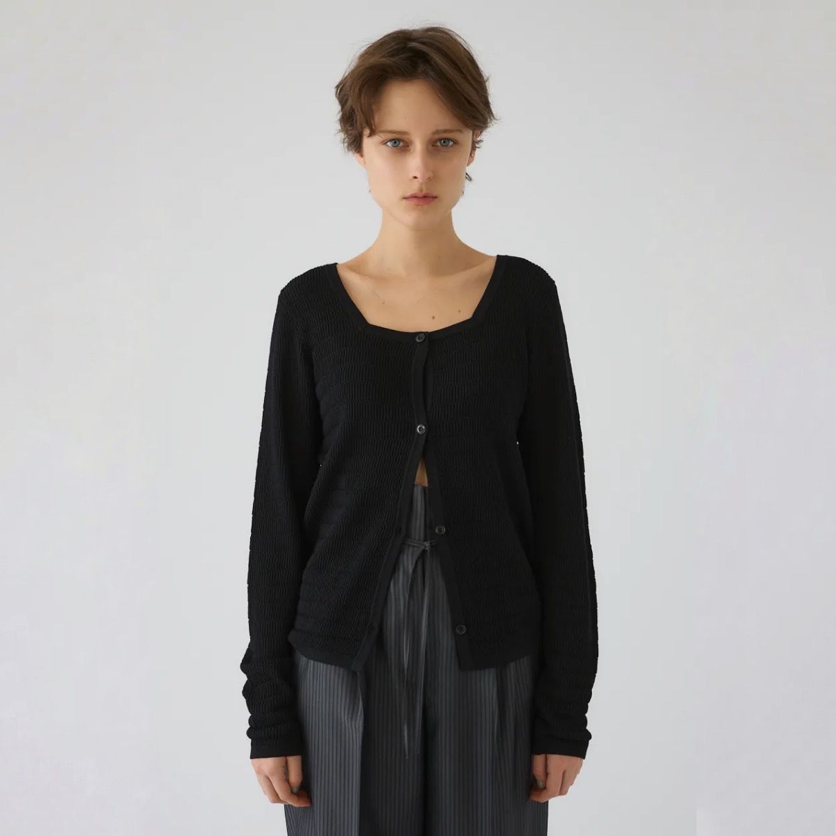 【残り一点】Tuck Rib Knit CD