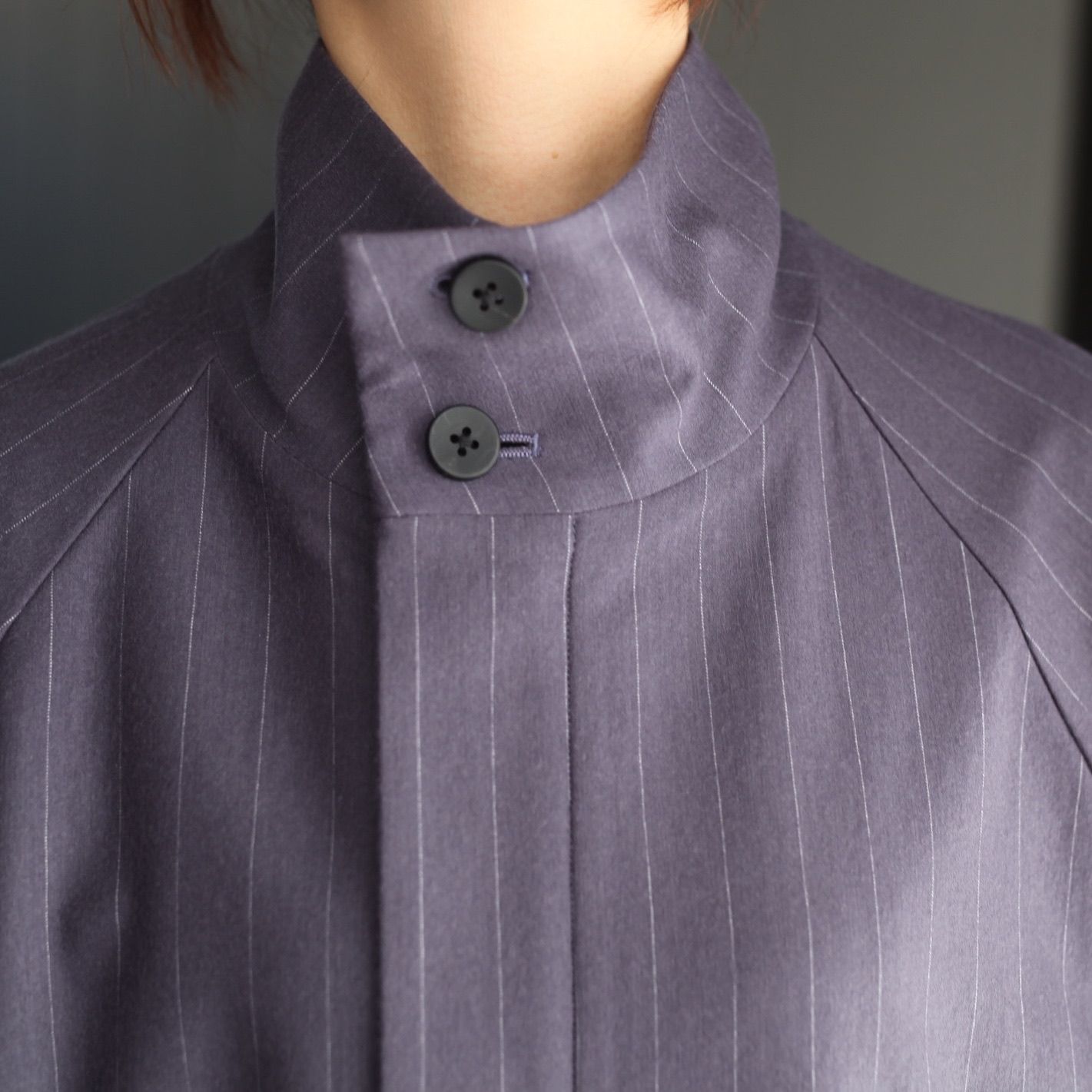 【残り一点】36G Wool Stripe Blouson