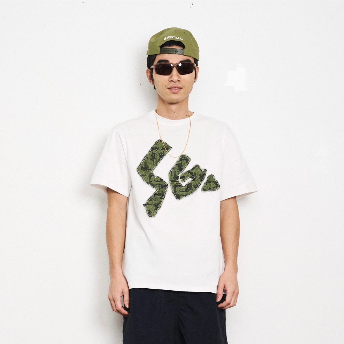 【残り一点】Sex Camo Fabric Patch Tee