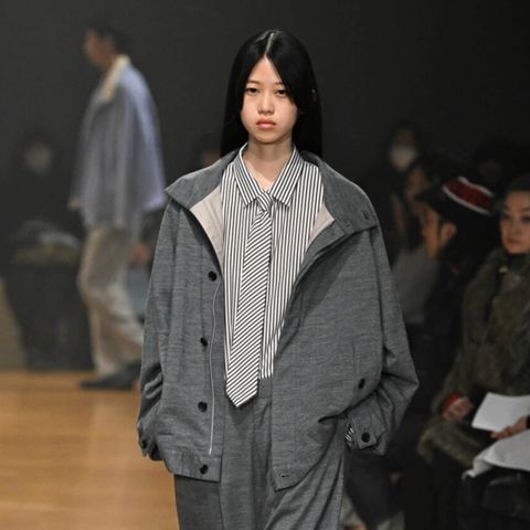 【残り一点】36G Wool Herringbone Blouson