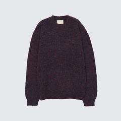 【残り一点】3color Mix Baby Alpaca Crewneck Sweater