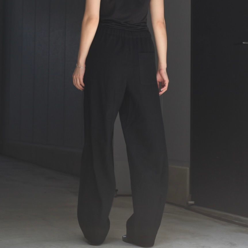 【残り一点】Wool/Cashmere Fleece Easy Twist Trousers