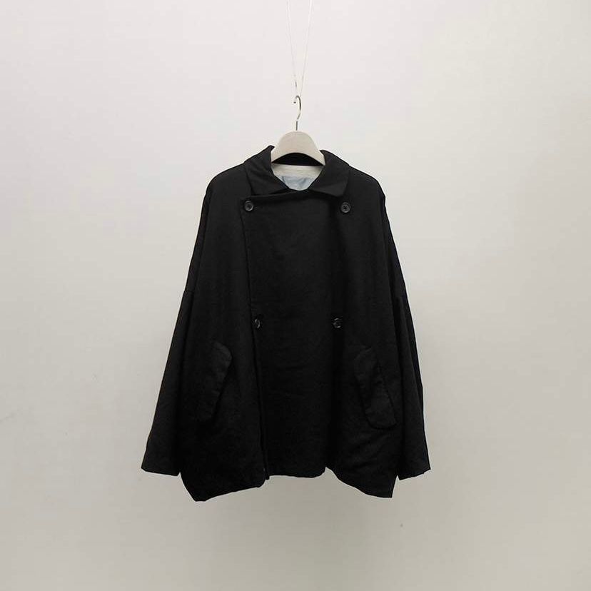 【残り一点】縮絨ウールWワイドショートCT