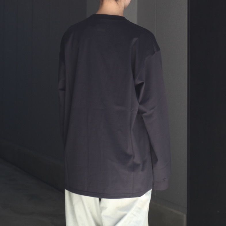 【残り一点】Supima Cotton Oversized Long Sleeve Pocket Tee