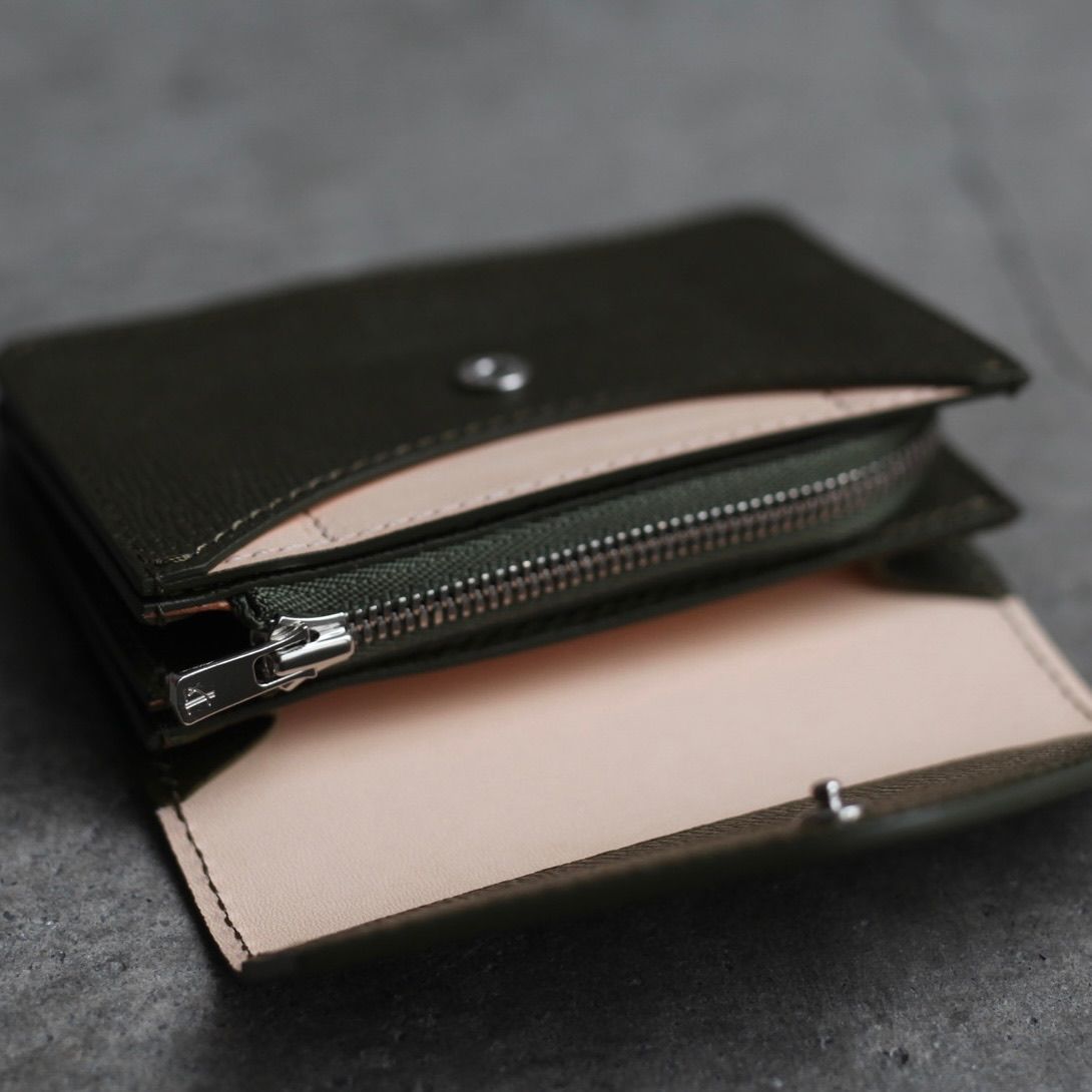 【残りわずか】Flap Billfold(OLIVE)