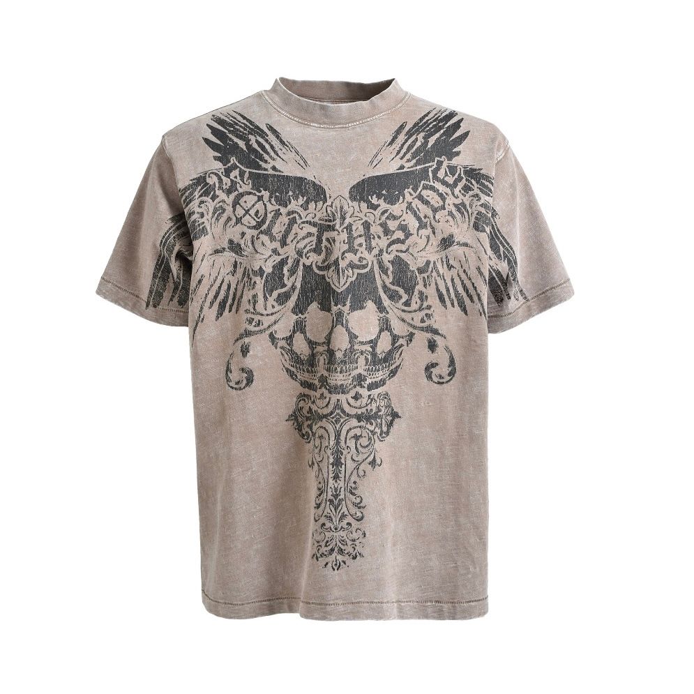 【残り一点】Skull Wing Logo Tee