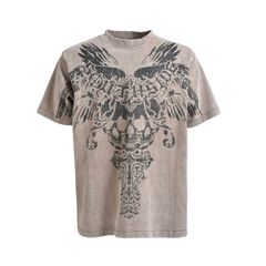 【残り一点】Skull Wing Logo Tee
