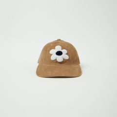 【残りわずか】Flower Chenill Corduroy Cap
