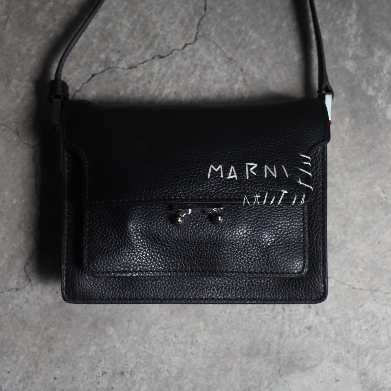 MARNI - 【残り一点】Trunk Soft Mini Shoulder Bag | ACRMTSM ONLINE STORE