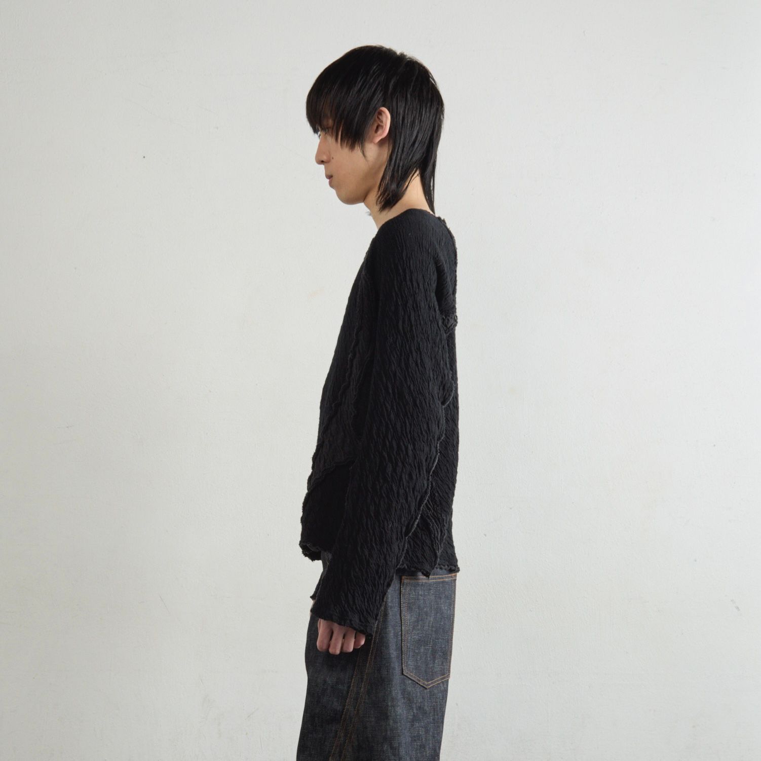 【残り一点】Paneled Long Sleeve T Shirt