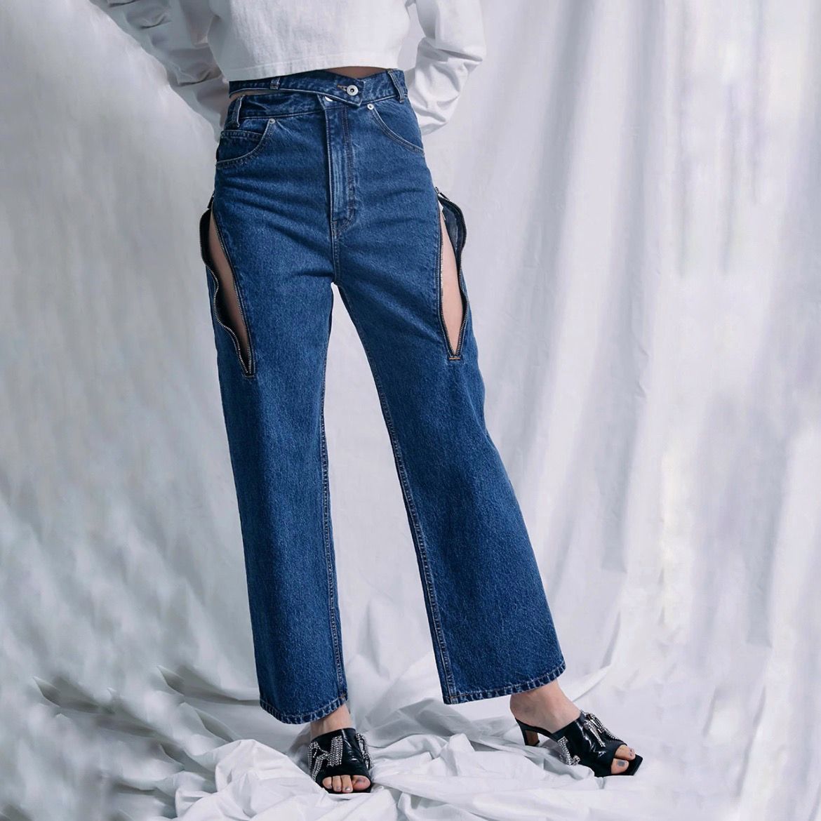 PRANK PROJECT - 【残り一点】Long Zipper Jeans | ACRMTSM ONLINE STORE