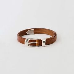 【残りわずか】2cm Belt(COGNAC)