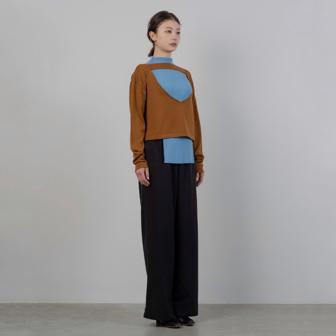【残り一点】Combination Knitted Tops