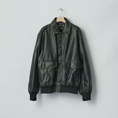 【残りわずか】Cow Leather Vintage Flight Jacket