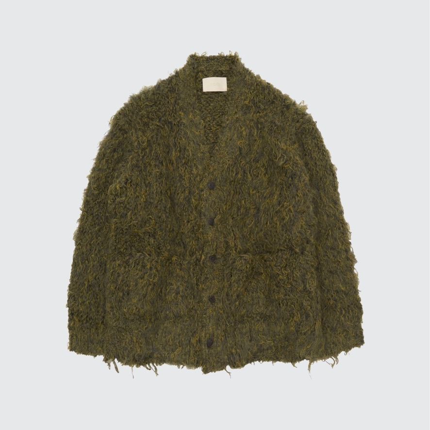 【残り一点】3Color Mix Mohair Cardigan