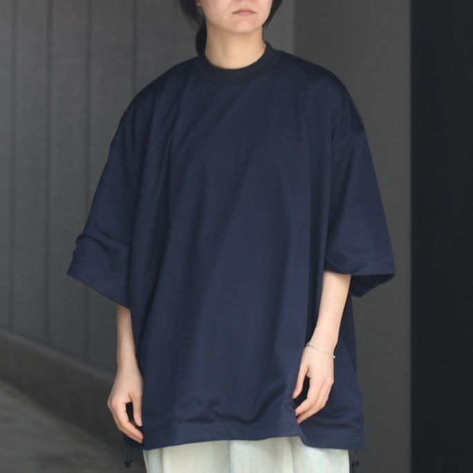 【残りわずか】Balloon Double Layered Mesh Short Sleeve T-shirt