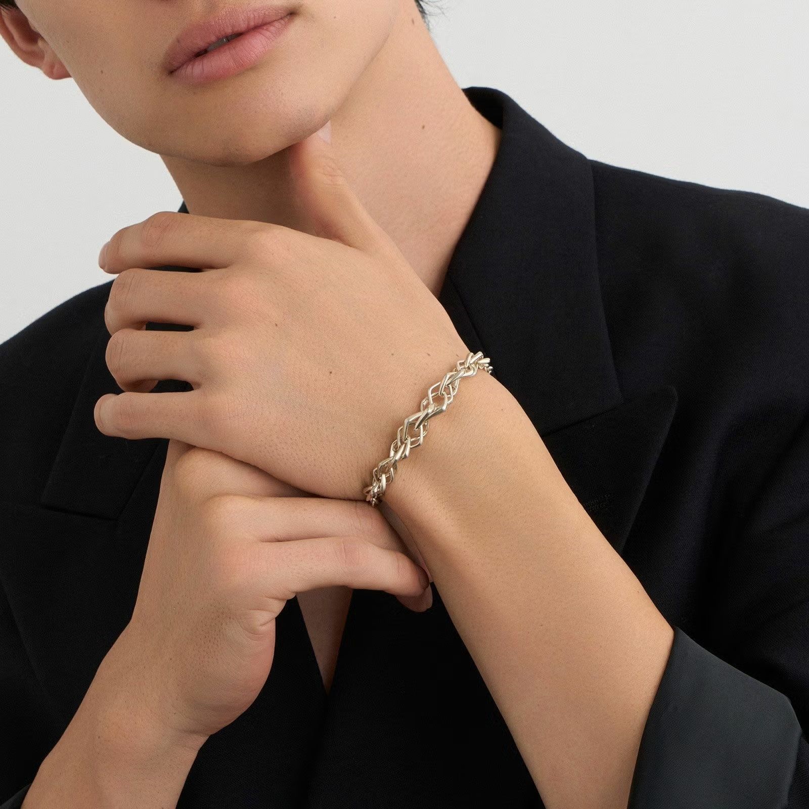 【お取り寄せ注文可能】Diamond Link Chain Bracelet