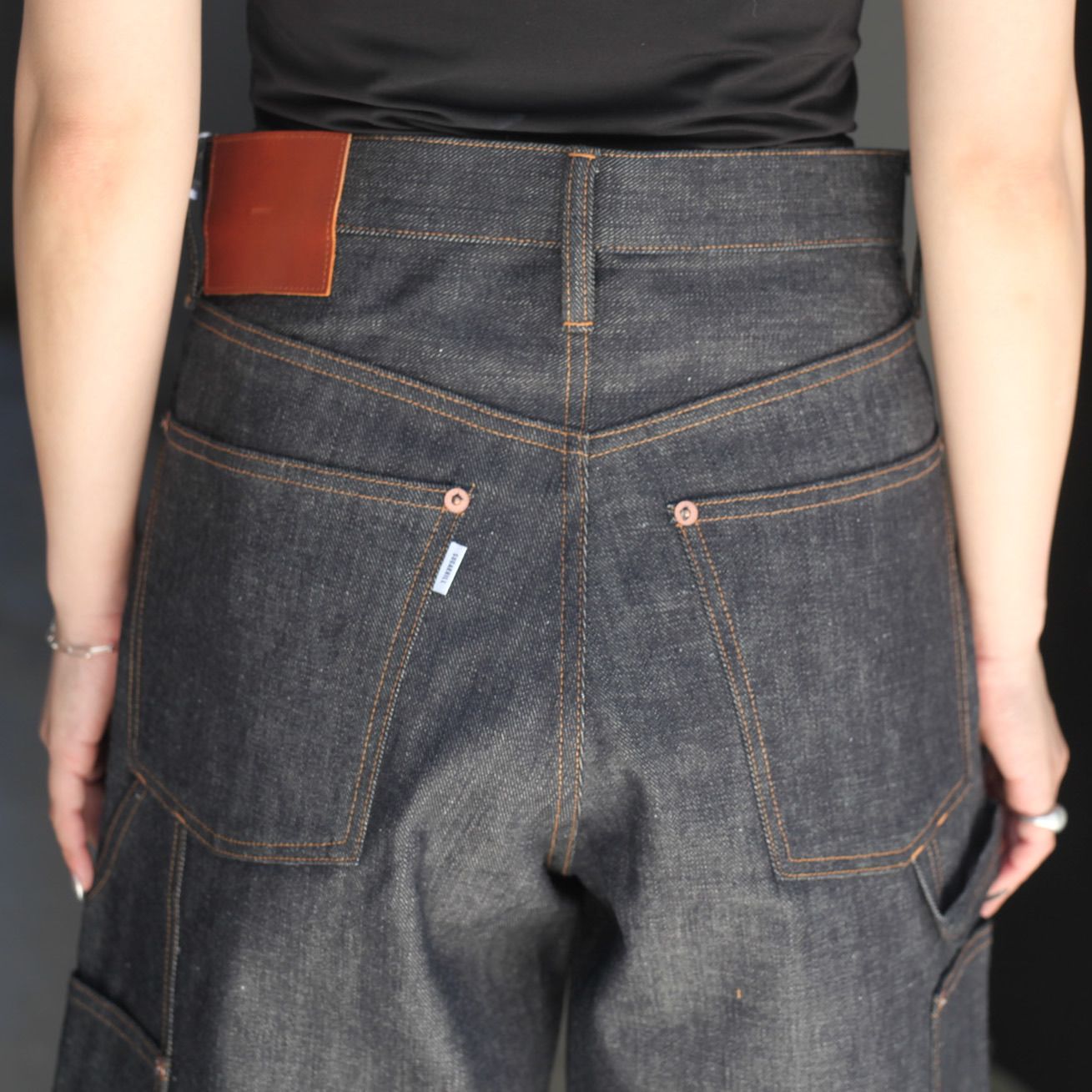 【残りわずか】Rigid Denim Buggy Trousers