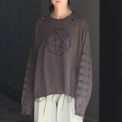 【残り一点】Wire Star Long Sleeve T-Shirt