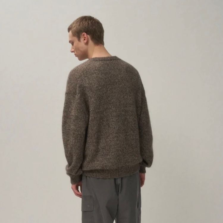 【残り一点】Wool Alpaca Mohair Crewneck Sweater