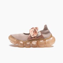 【残り一点】Jewelry Hankie Pumps(DUSTY PINK×NUDE)