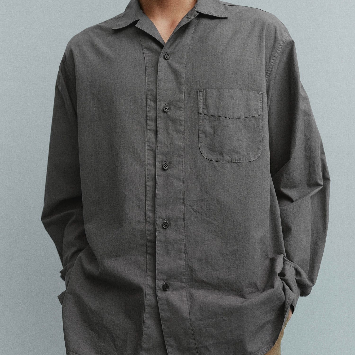 【残り一点】Overdyed Pajama Shirt