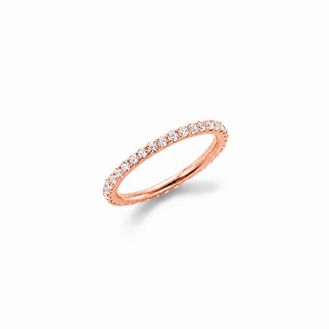 【お取り寄せ注文可能】Dia Lap Ring S(K18 PINK GOLD)