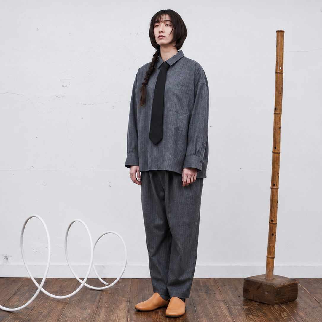 【残り一点】よそいきワイドBOXシャツ