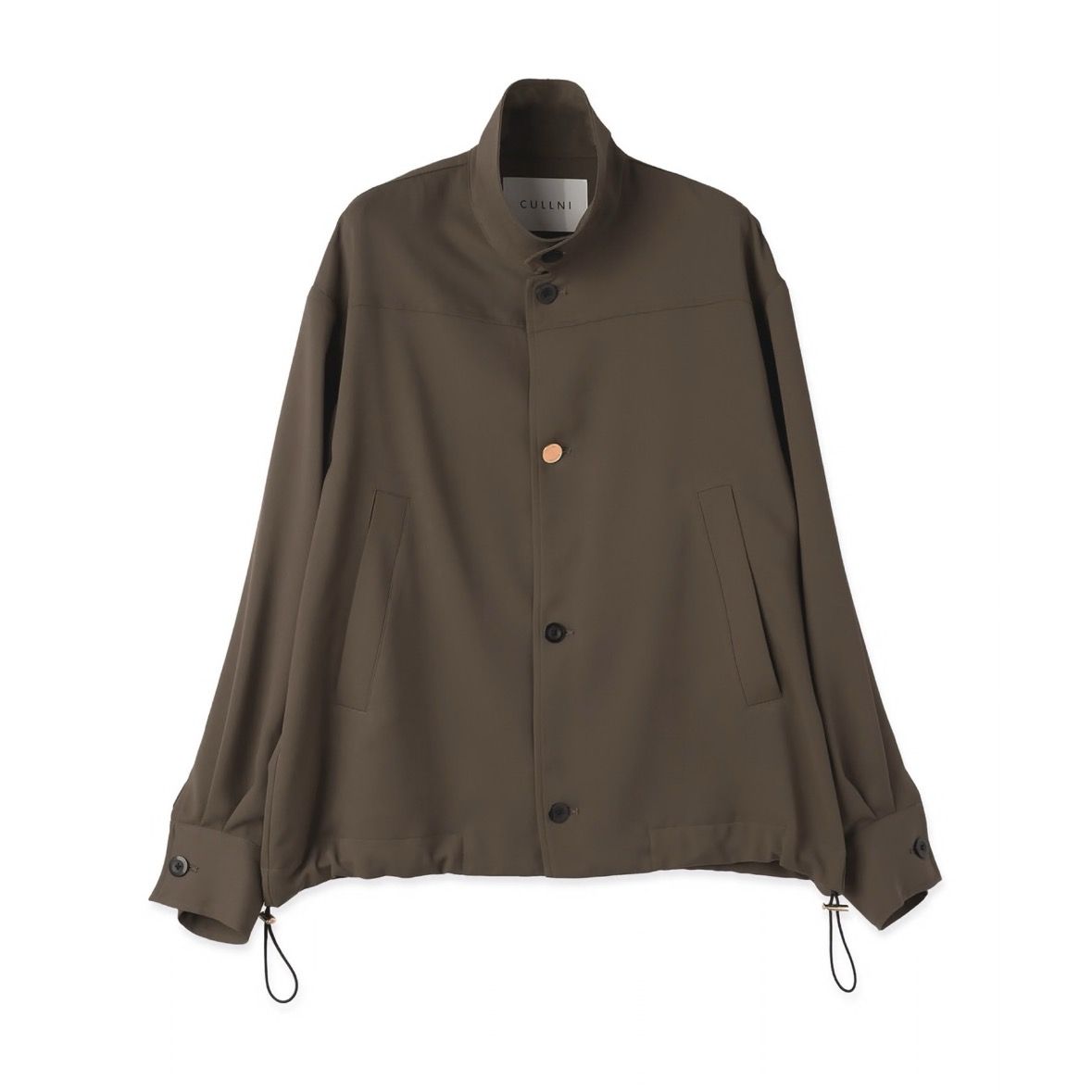 【残り一点】Dry Stretch Cloth Drawstring Shirt Jacket
