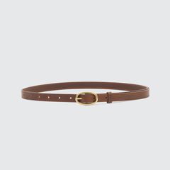 【残りわずか】Oval Leather Belt