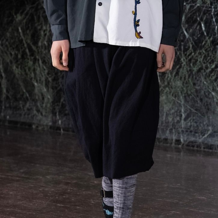 【残り一点】Baggy Shorts(SALT SHRINKING WOOL)