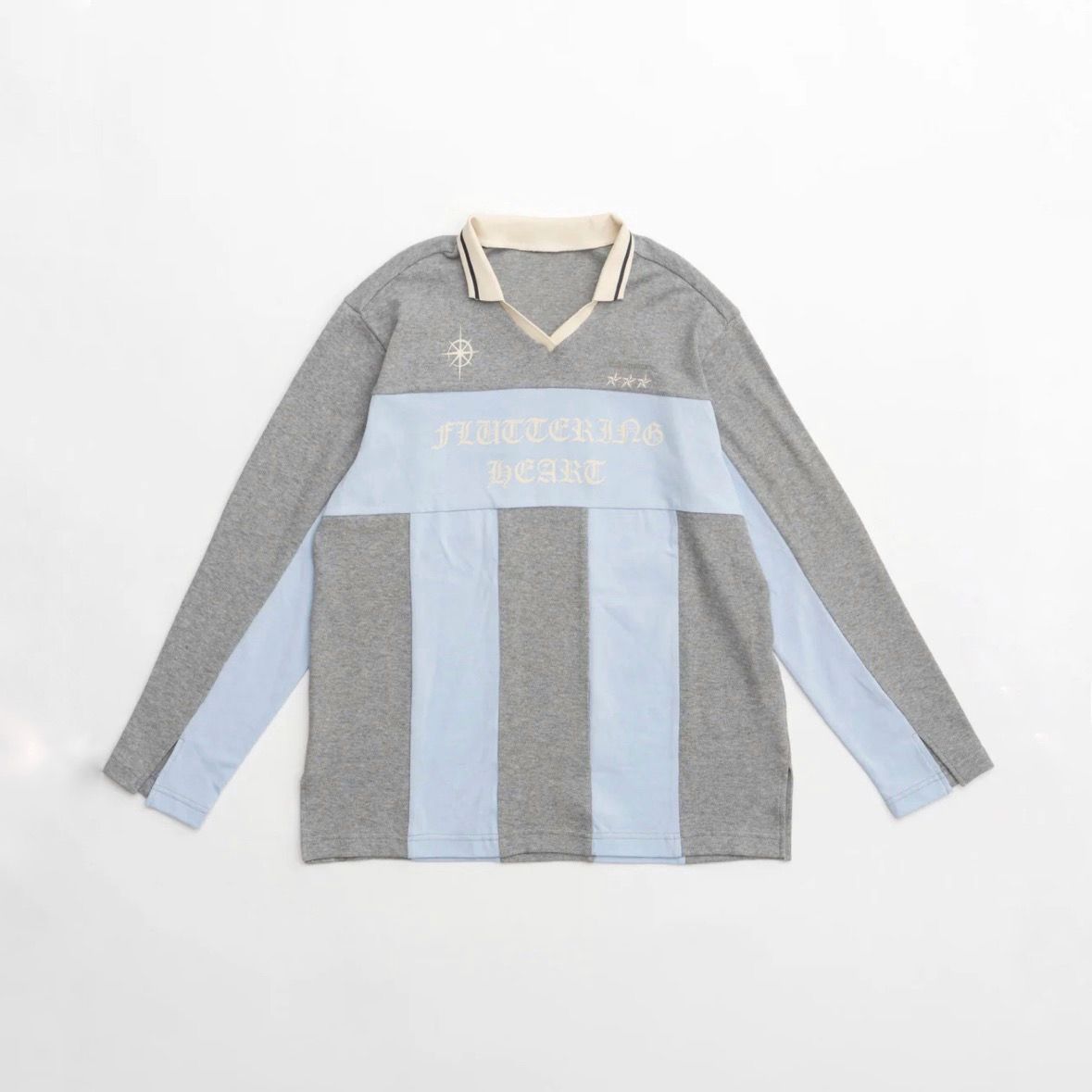 【残り一点】Fruttaring Heart Stripe Long Sleeve T-shirt