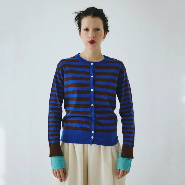 【残り一点】Border Knit Cardigan