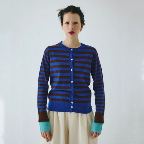 【残り一点】Border Knit Cardigan
