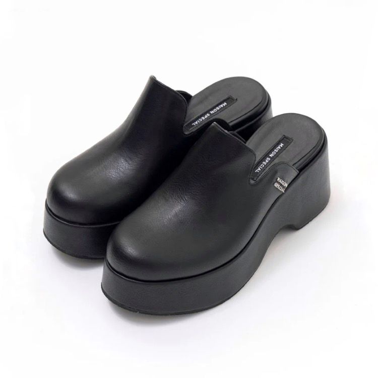 【残り一点】Multi Fabric Sabot Sandals