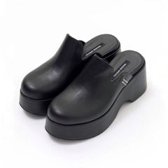 【残り一点】Multi Fabric Sabot Sandals