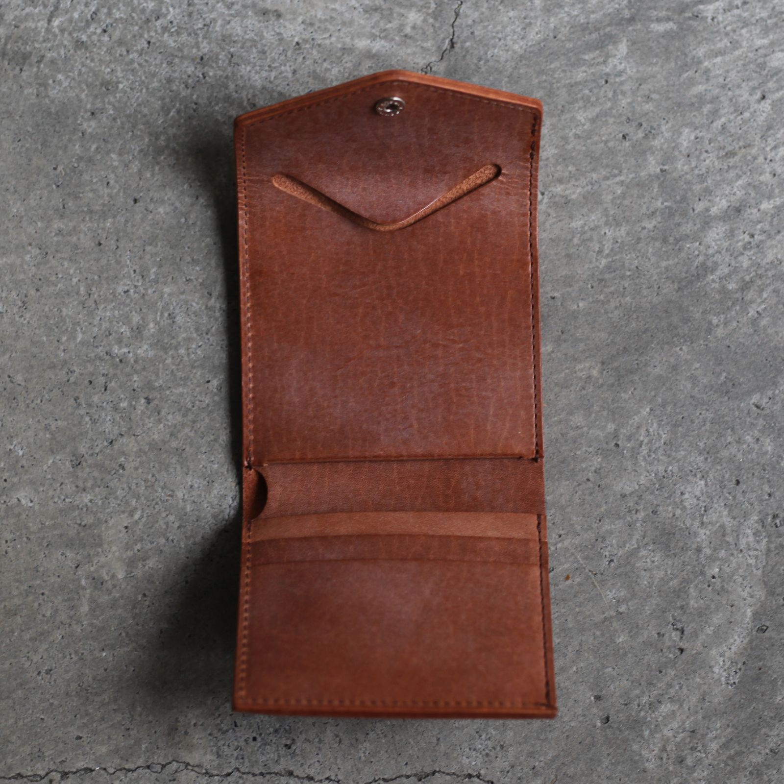 【残りわずか】Flap Wallet(BROWN)